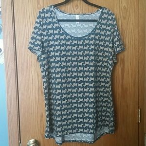 LuLaRoe Scottie Dogs Classic T